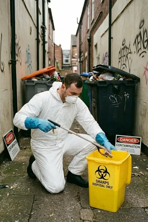 Professional Sharps Removal Needle Disposal Services