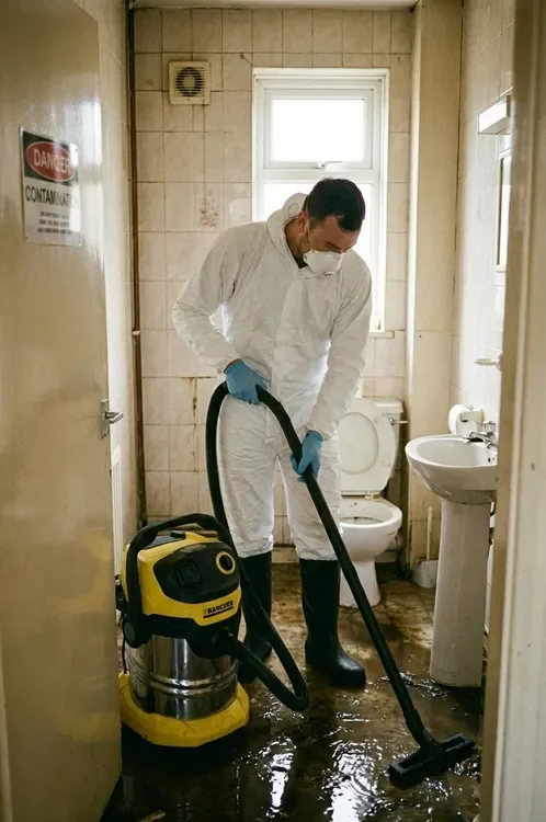 Sewage Cleanup Contaminated Water Removal