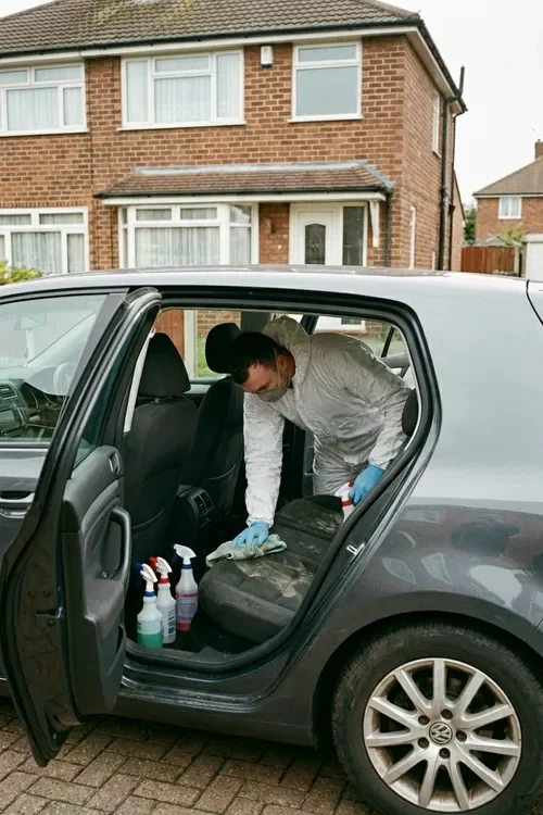 Vehicle Biohazard Cleanup Car Decontamination